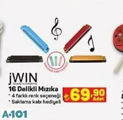 JWİN 16 DELİKLİ MIZIKA JWİN 16 DELİKLİ MIZIKA